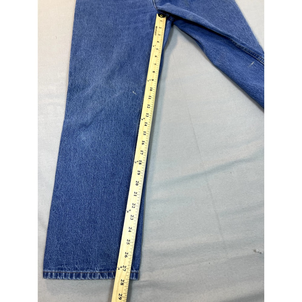 Pendleton‎ Jeans 12P Petite Womens High Waisted Straight Leg Zip Up Denim Mom - Picture 4 of 15
